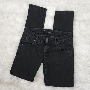 HUDSON WOMEN'S JEANS SIZE 25 STRAIGHT LEG LOW RISE